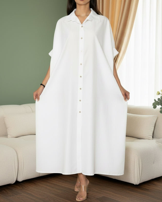 Robe chemise longue