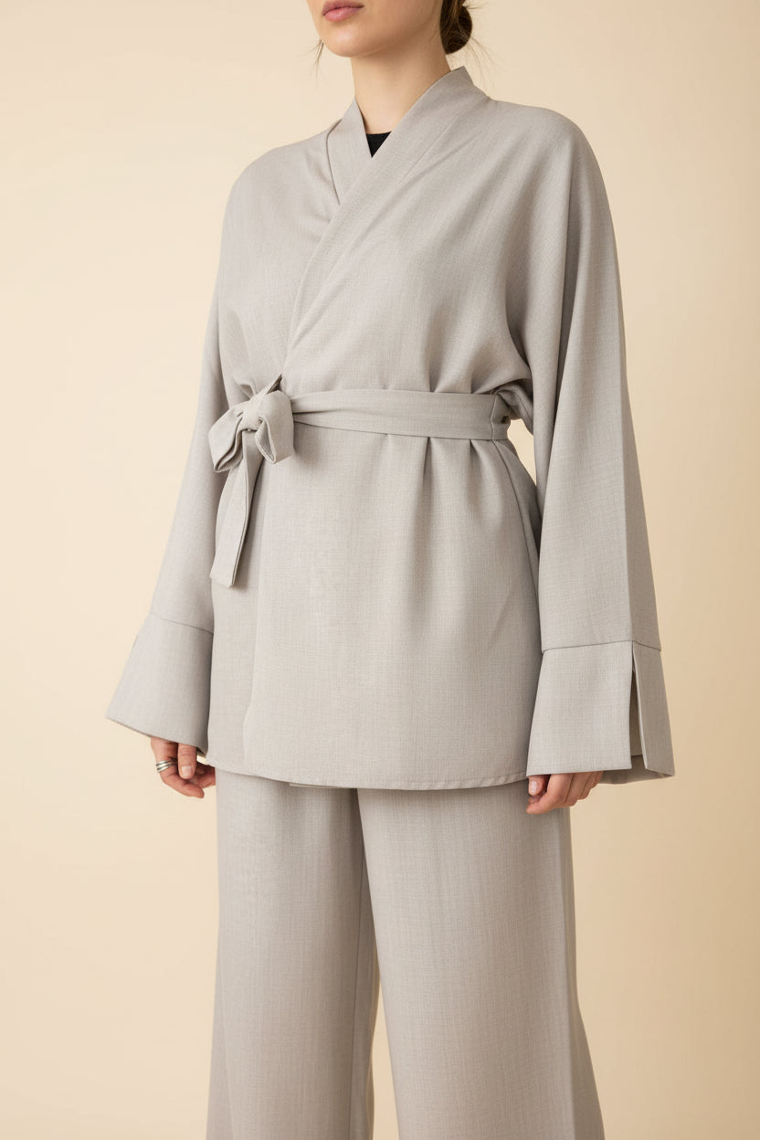 Ensemble deux pièces coupe kimono