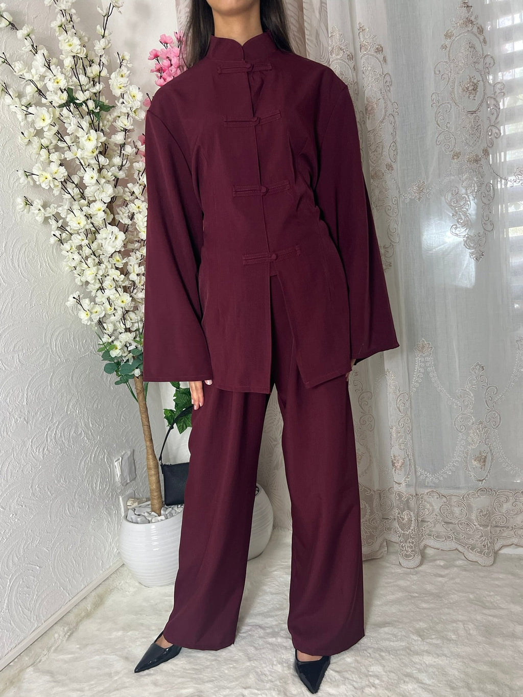 Ensemble deux pièces Style Asiatique