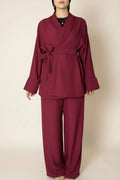 Ensemble deux pièces coupe kimono