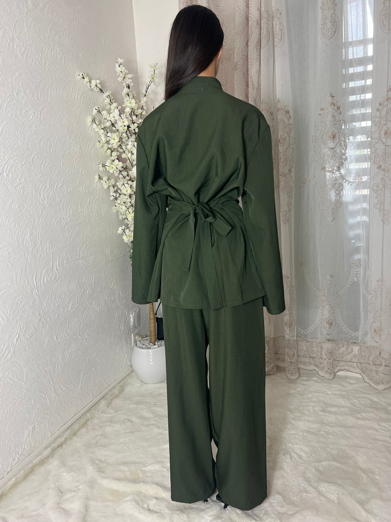 Ensemble deux pièces Style Asiatique