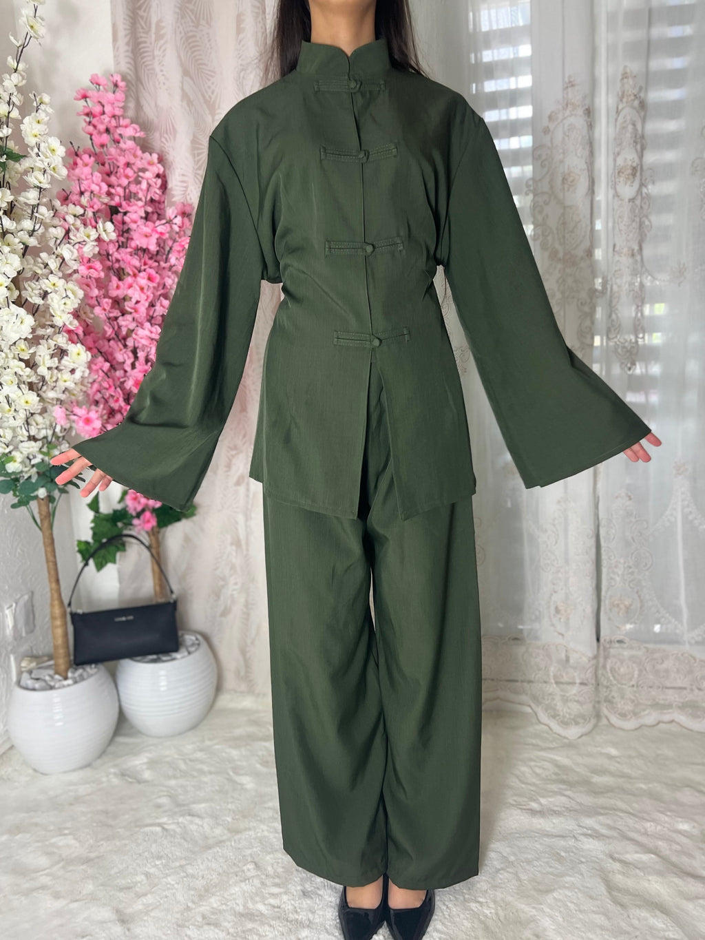 Ensemble deux pièces Style Asiatique