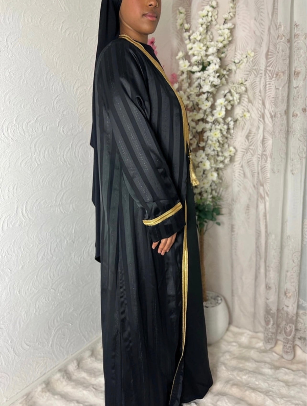 Robe longue création émirati fait main