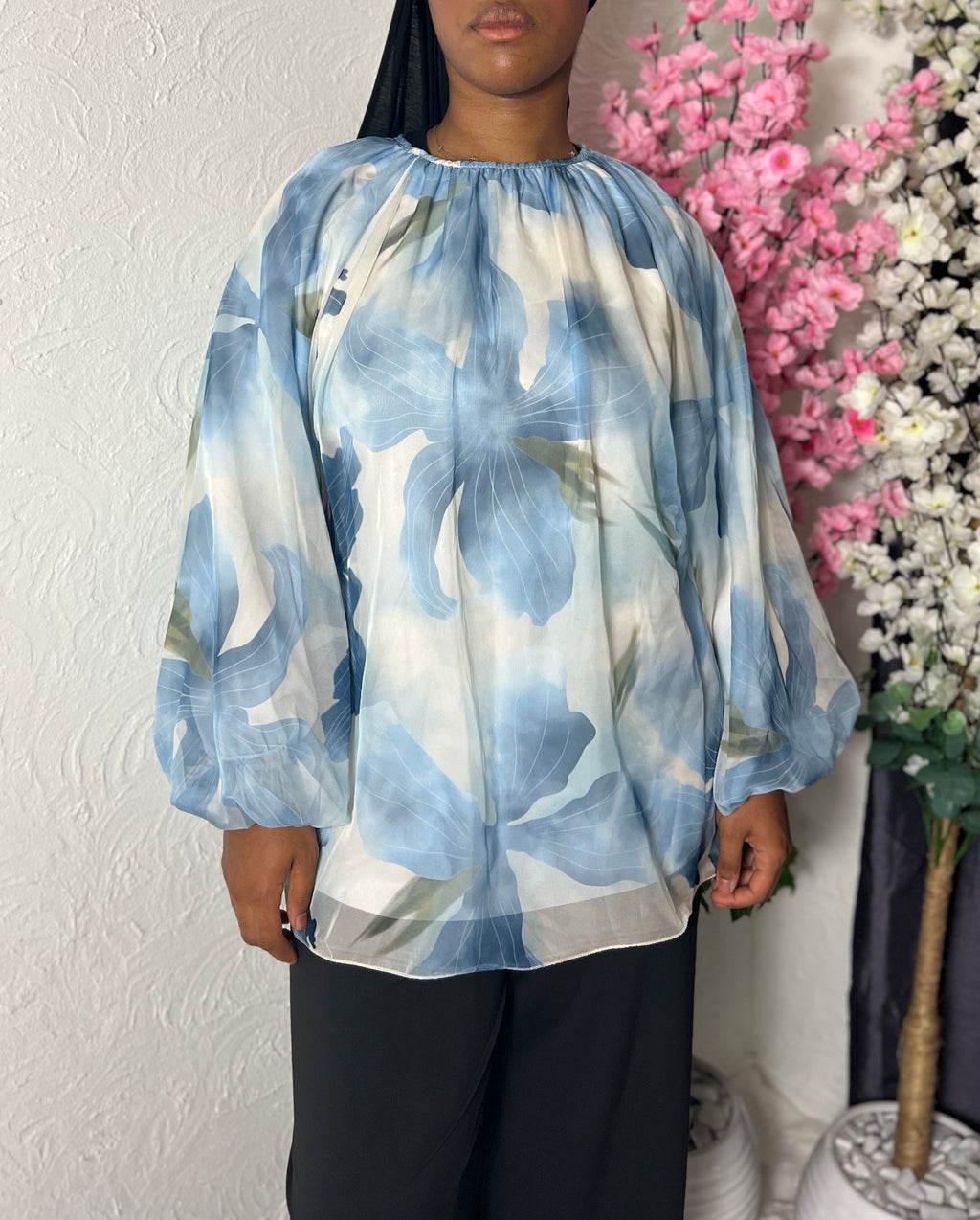 Chemisier fleuri