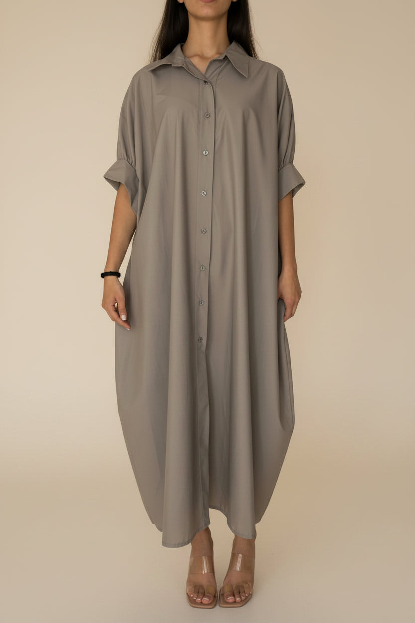 Robe chemise longue