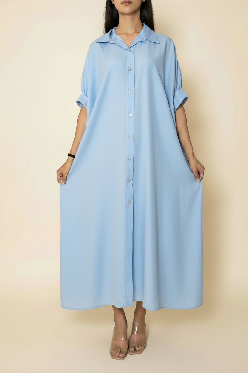 Robe chemise longue