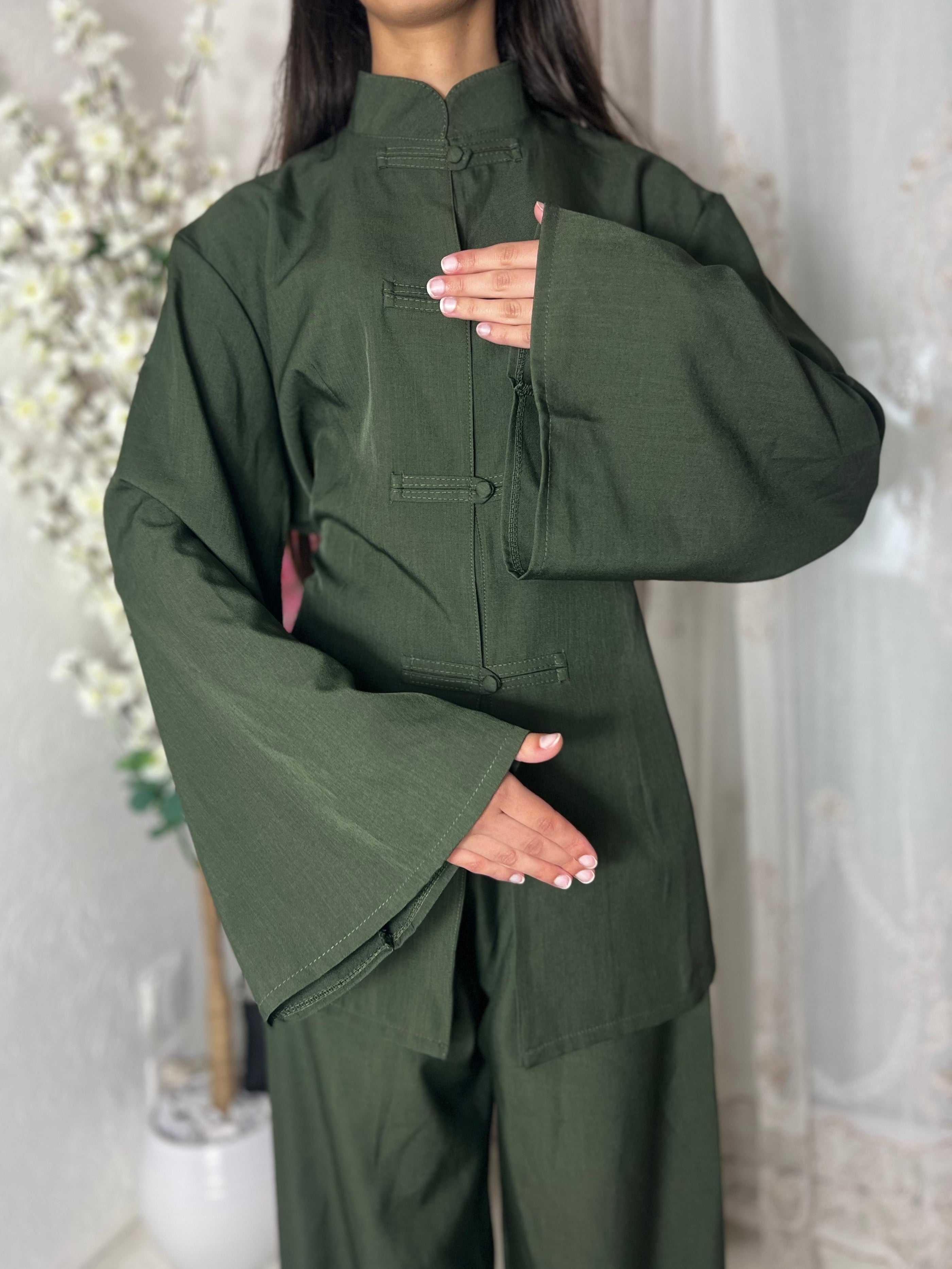 Ensemble deux pièces Style Asiatique