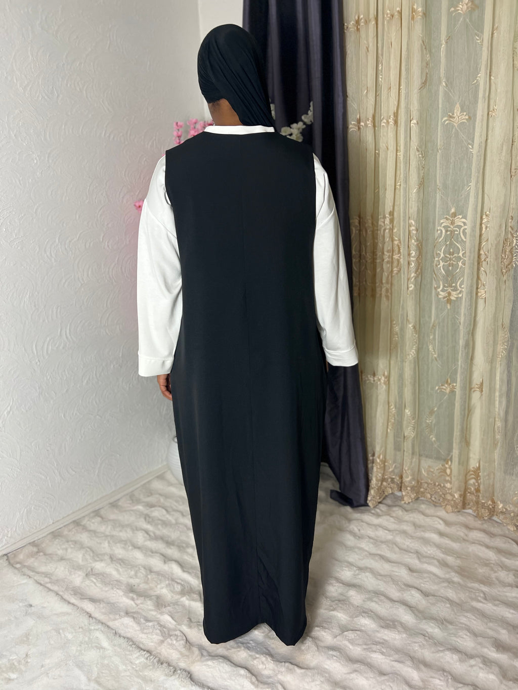 Robe sans manches avec poches