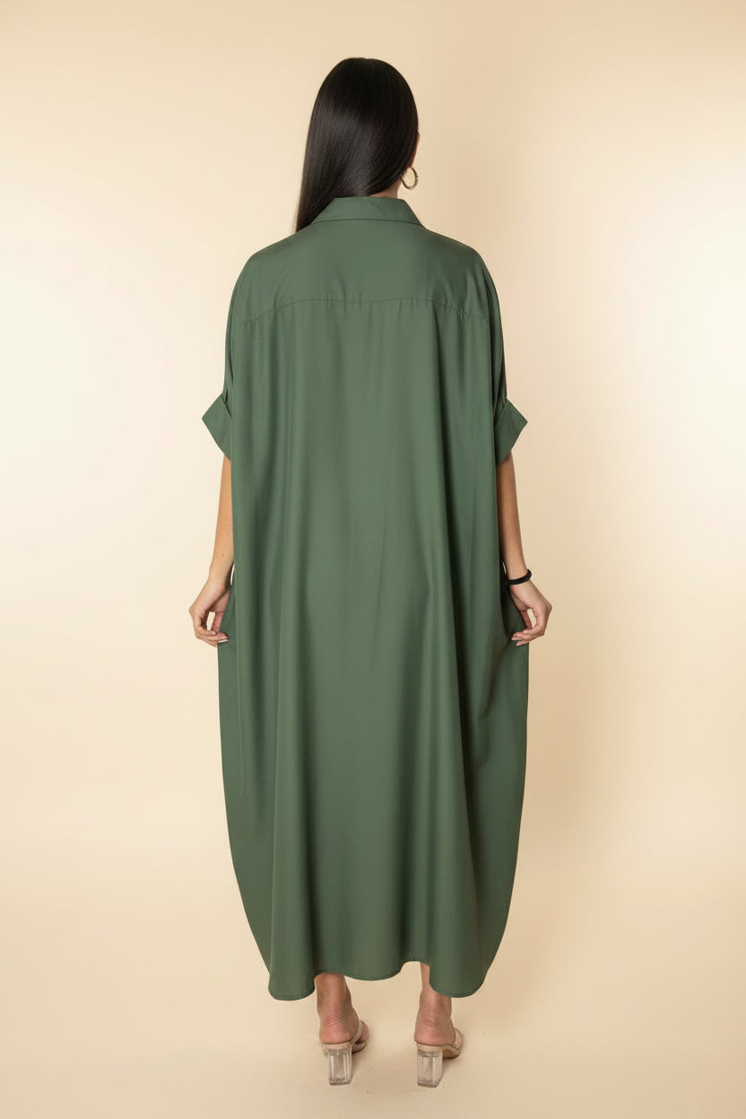 Robe chemise longue