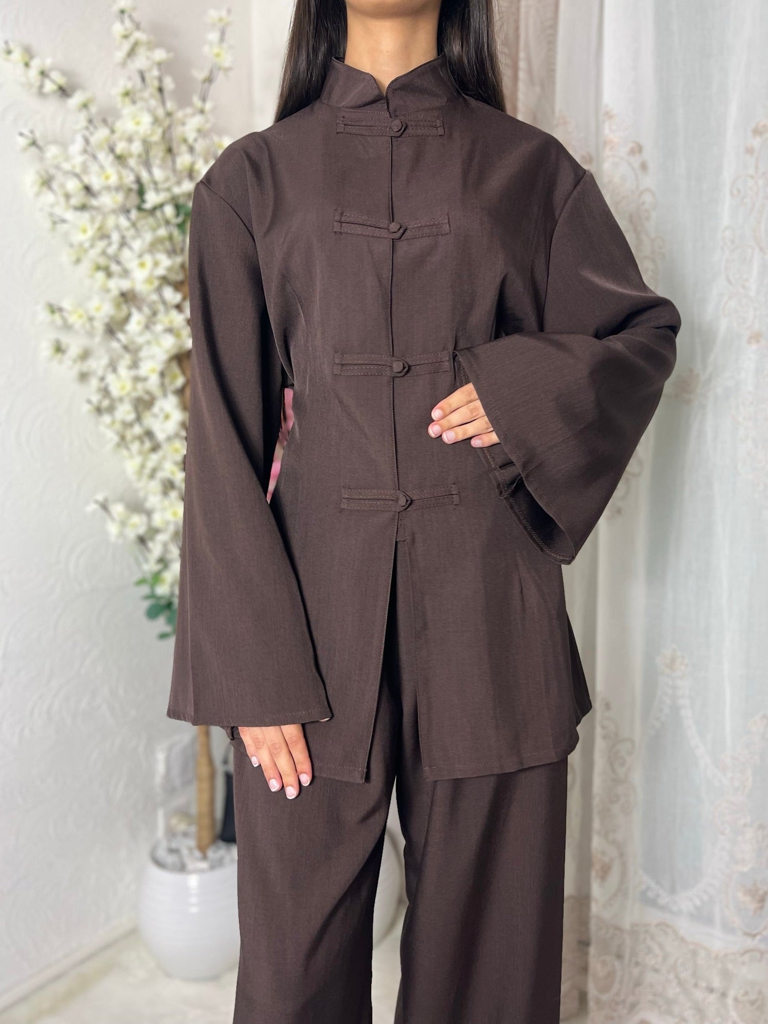 Ensemble deux pièces Style Asiatique
