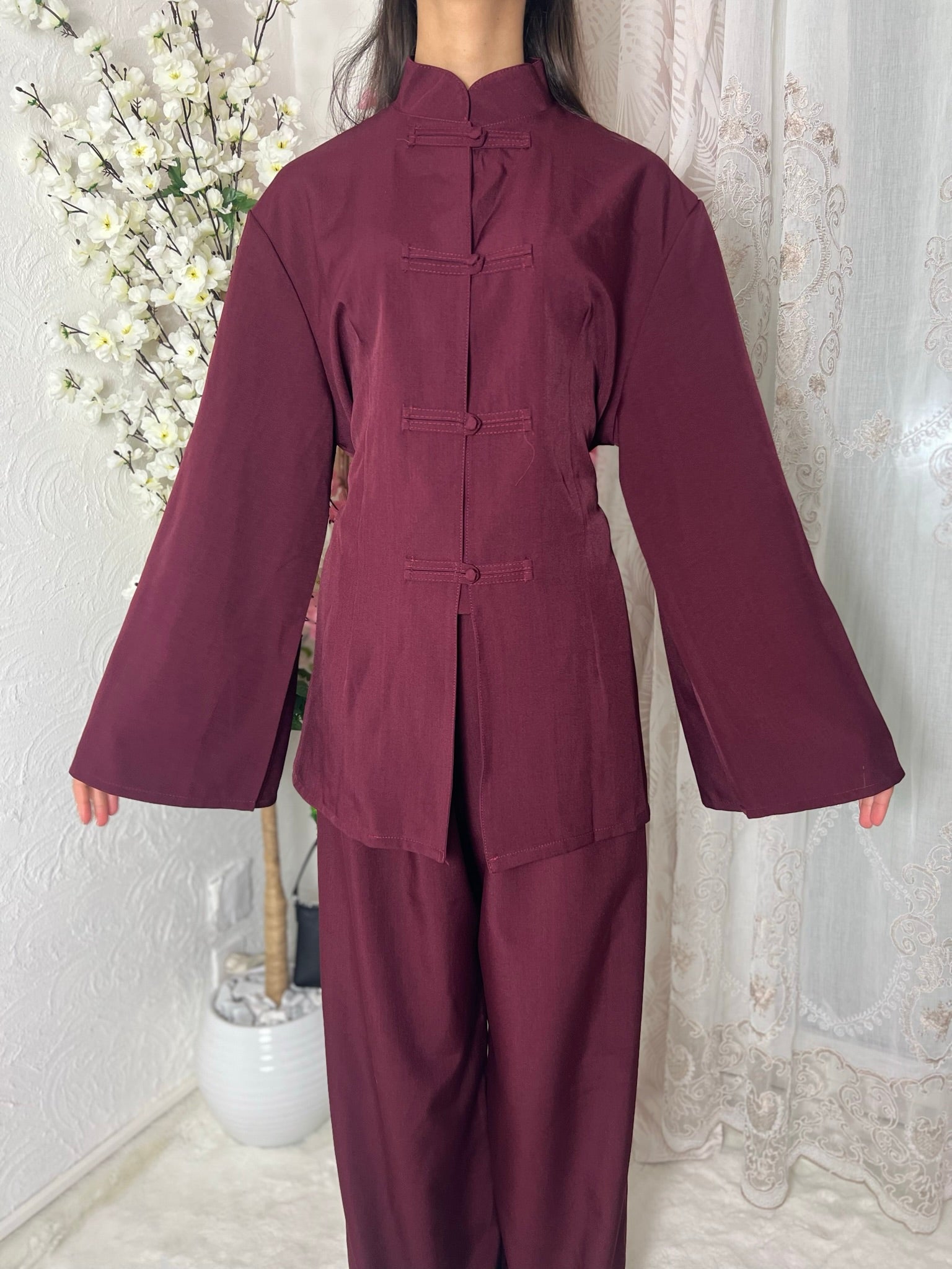 Ensemble deux pièces Style Asiatique