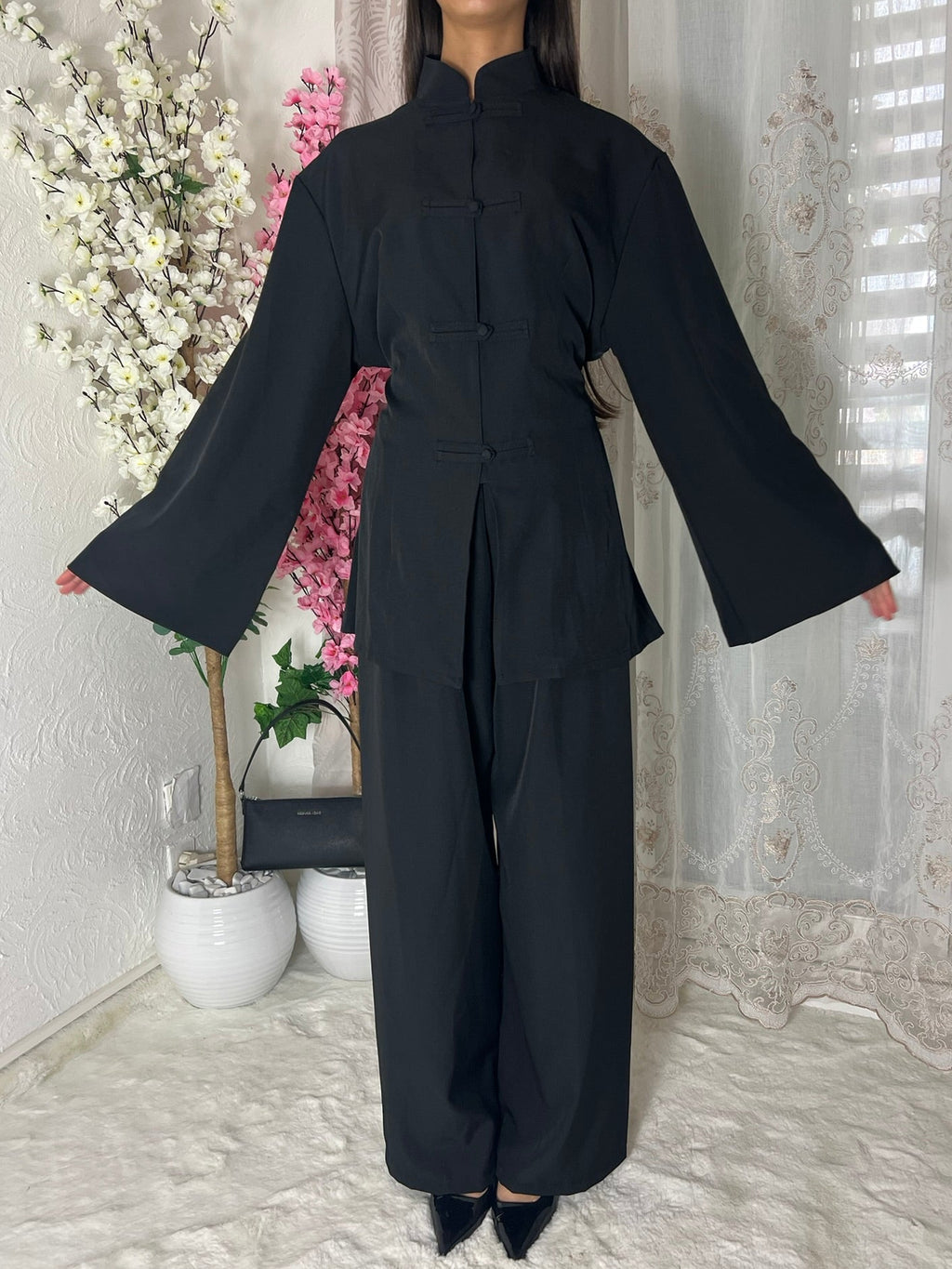Ensemble deux pièces Style Asiatique