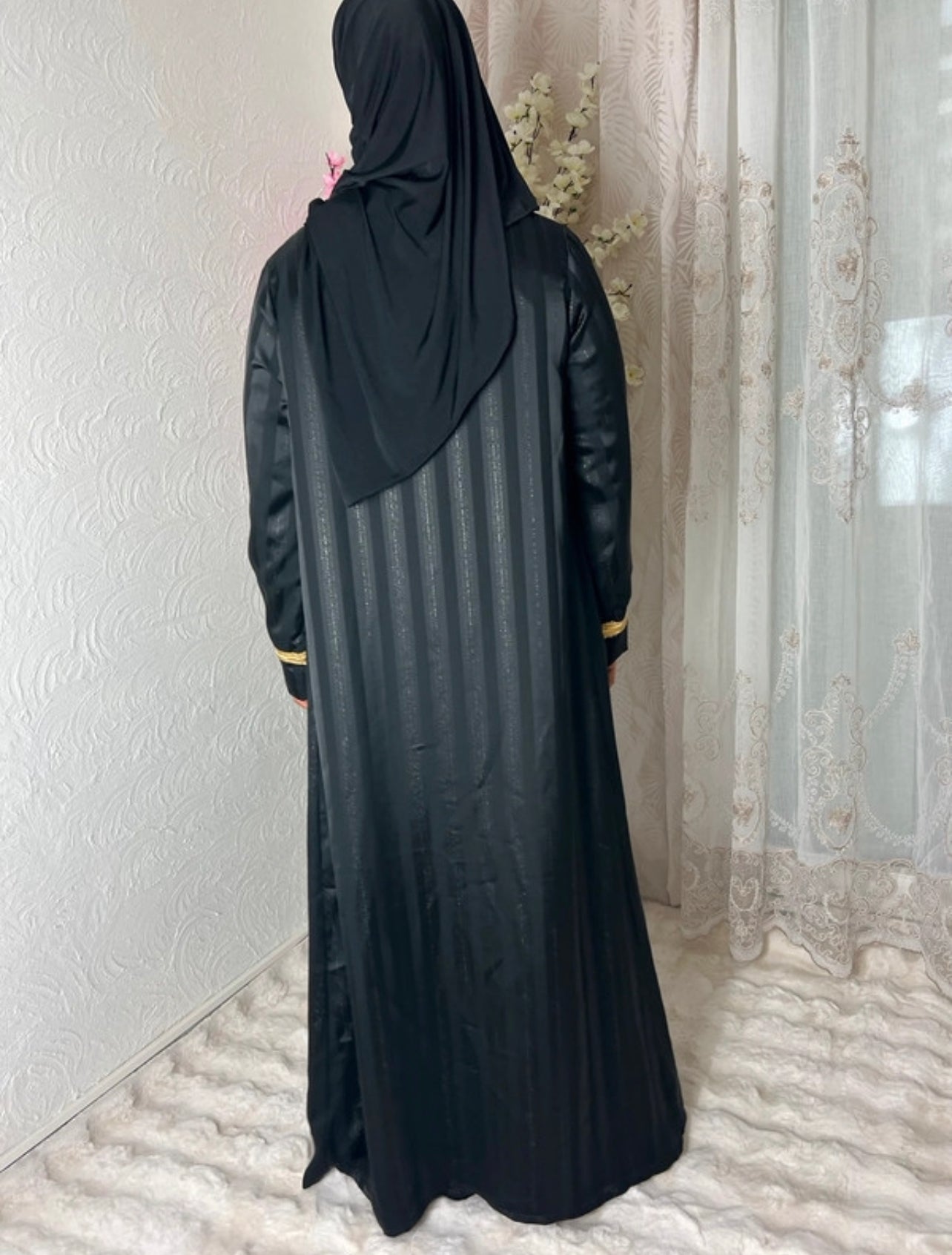 Robe longue création émirati fait main