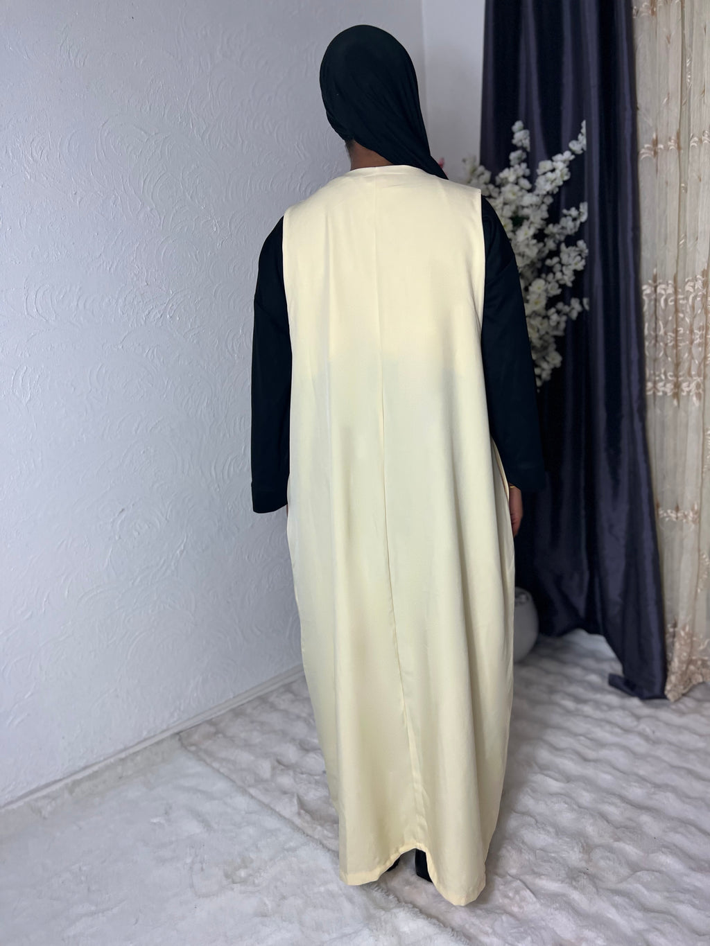 Robe sans manches avec poches