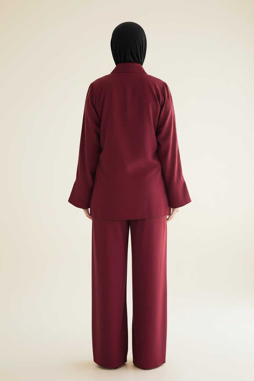 Ensemble deux pièces coupe kimono