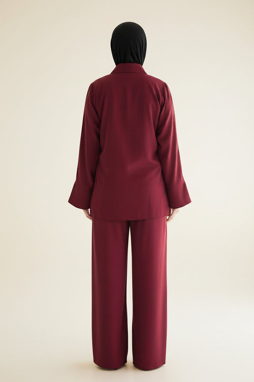 Ensemble deux pièces coupe kimono