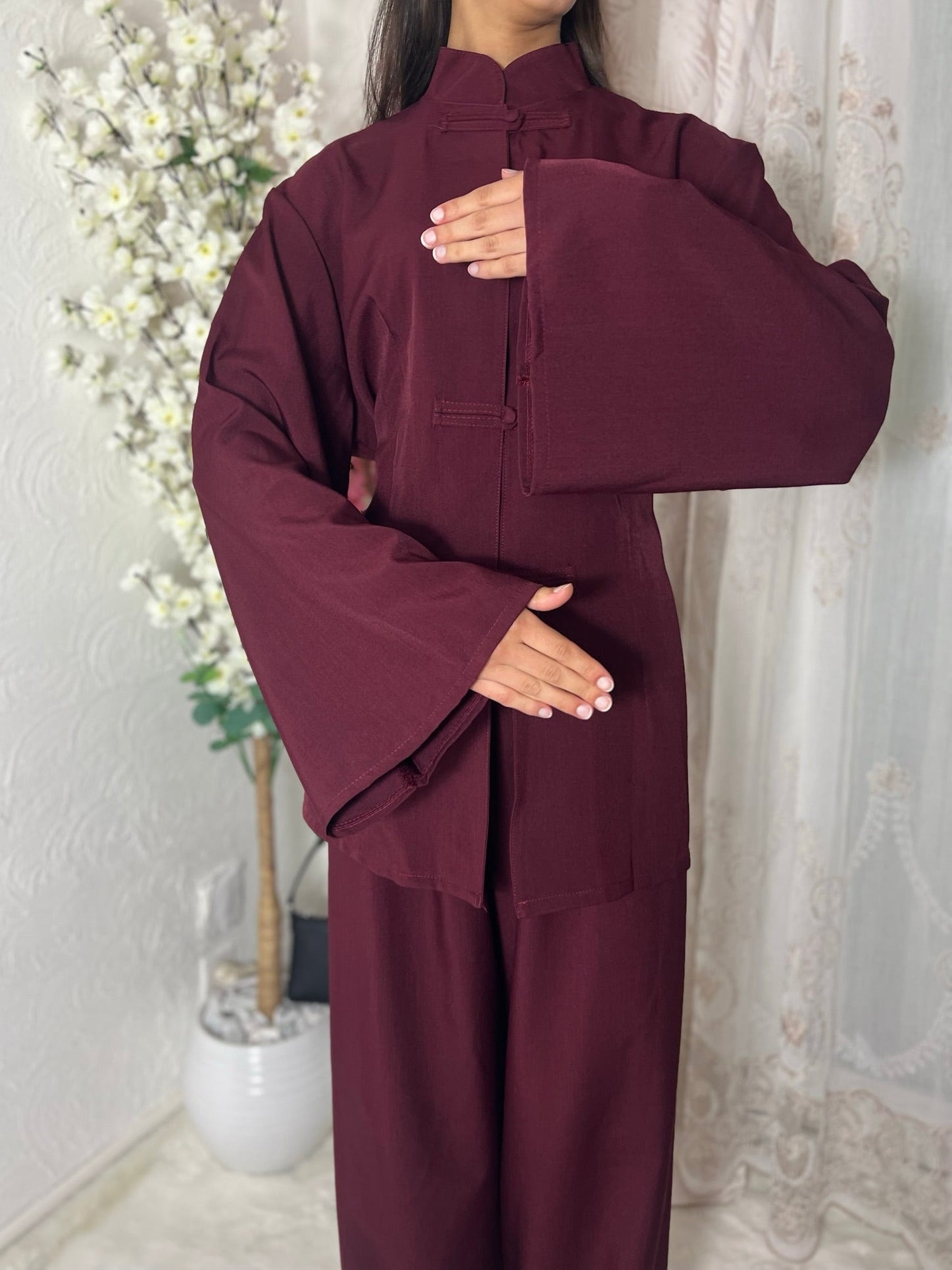 Ensemble deux pièces Style Asiatique