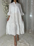 Robe bohème doublée